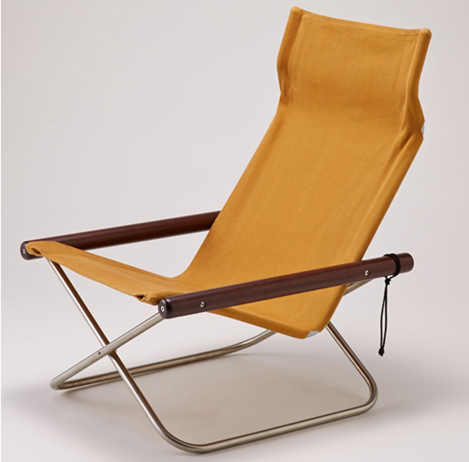NY Folding Chair X Lounge - Takeshi Nii Nychair X - Dark Brown